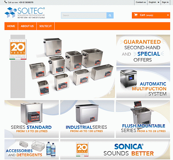 Professional e-shop for High Quality Ultrasonic cleaners and accessories 