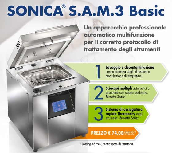 OFFERTA SPECIALE SONICA S.A.M.3 Basic